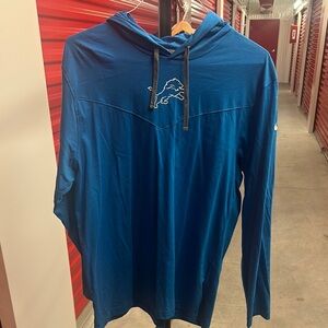 Men’s Nike Hooded Long Sleeve Tee / Size L / Blue